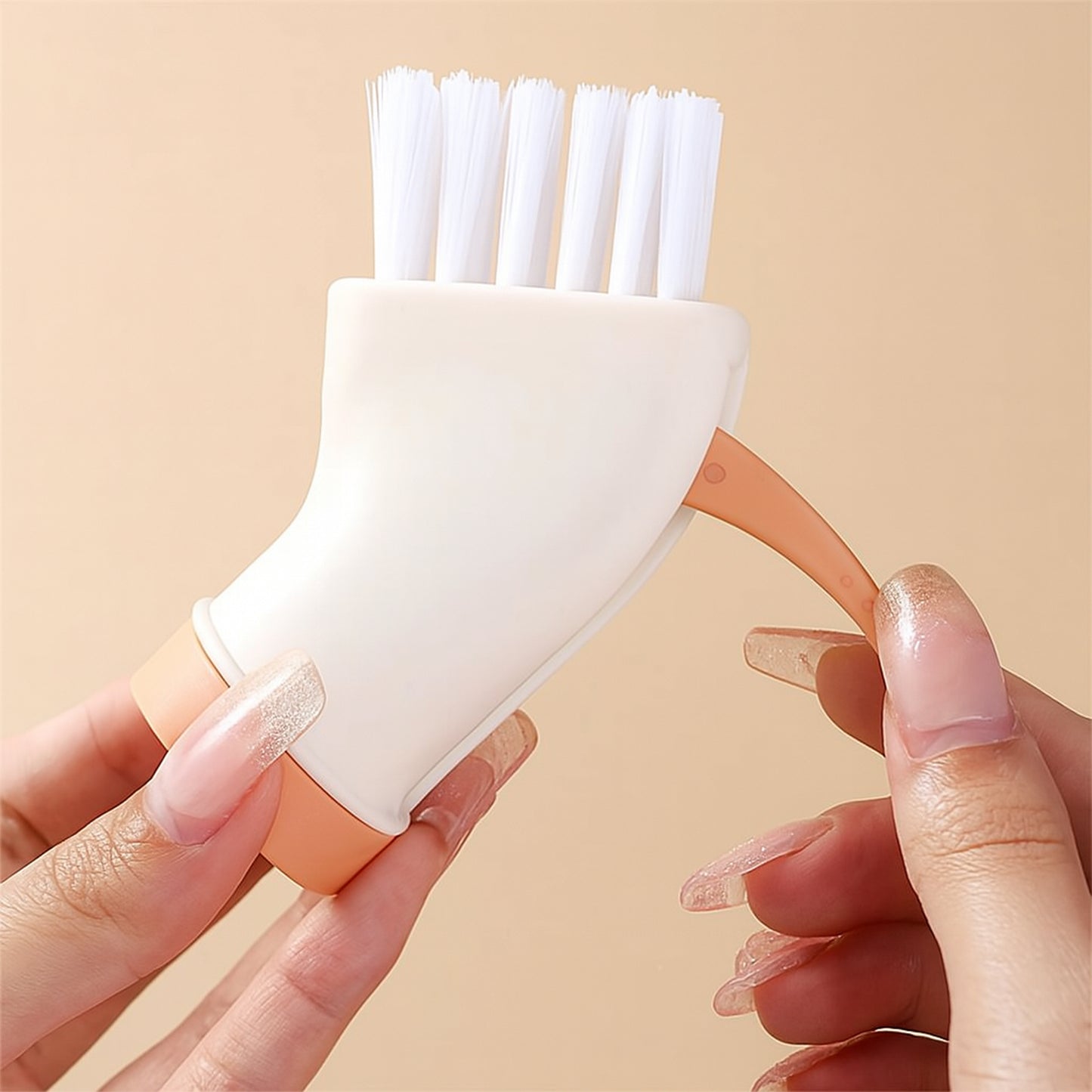 Multipurpose Bottle-Attachable Cleaning Brush For Kitchen And Bathroom (1 Pc)