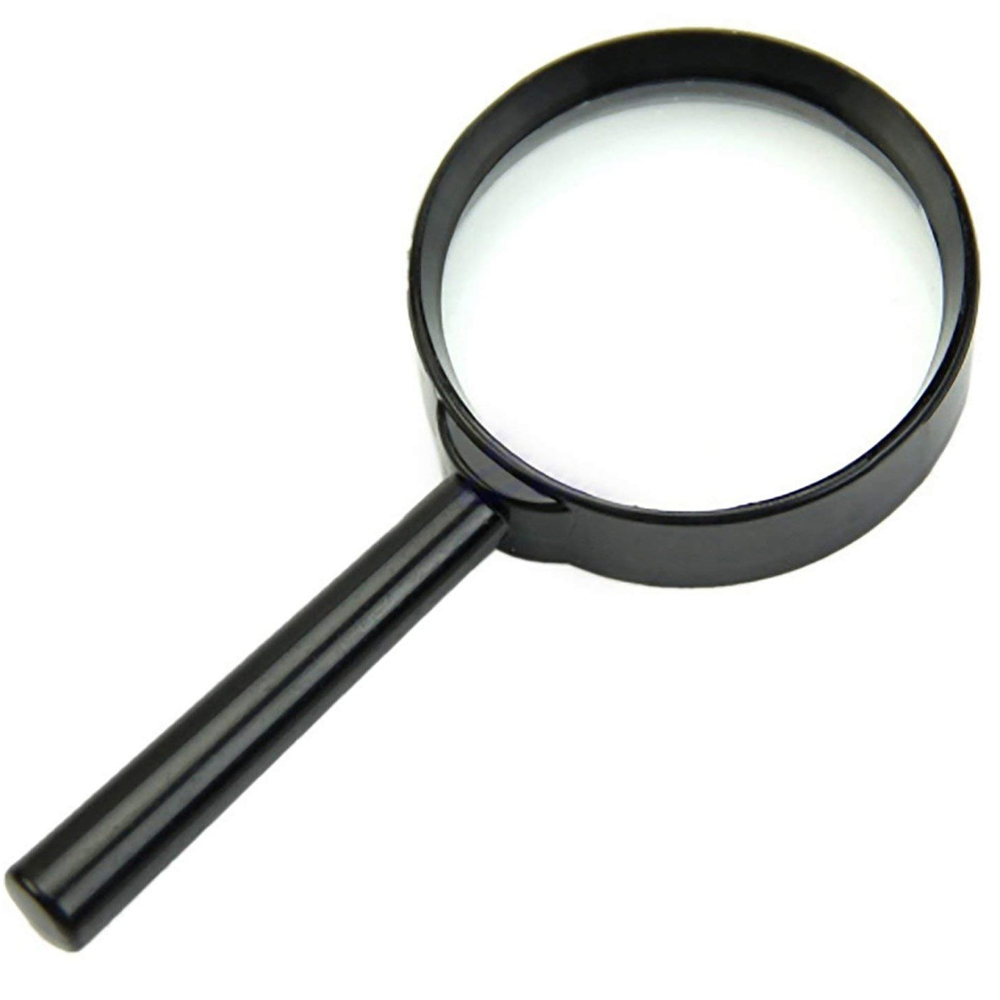 Magnifying Glass Lens - Reading Aid Made Of Glass - Real Glass Magnifying Glass That Can Be Used On Both Sides - Glass Breakage-Proof Magnifying Glass Protect Eyes 50 Mm