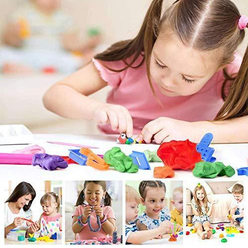 Non-Toxic Creative 30 Dough Clay 5 Different Colors (Pack Of 6 Pcs)
