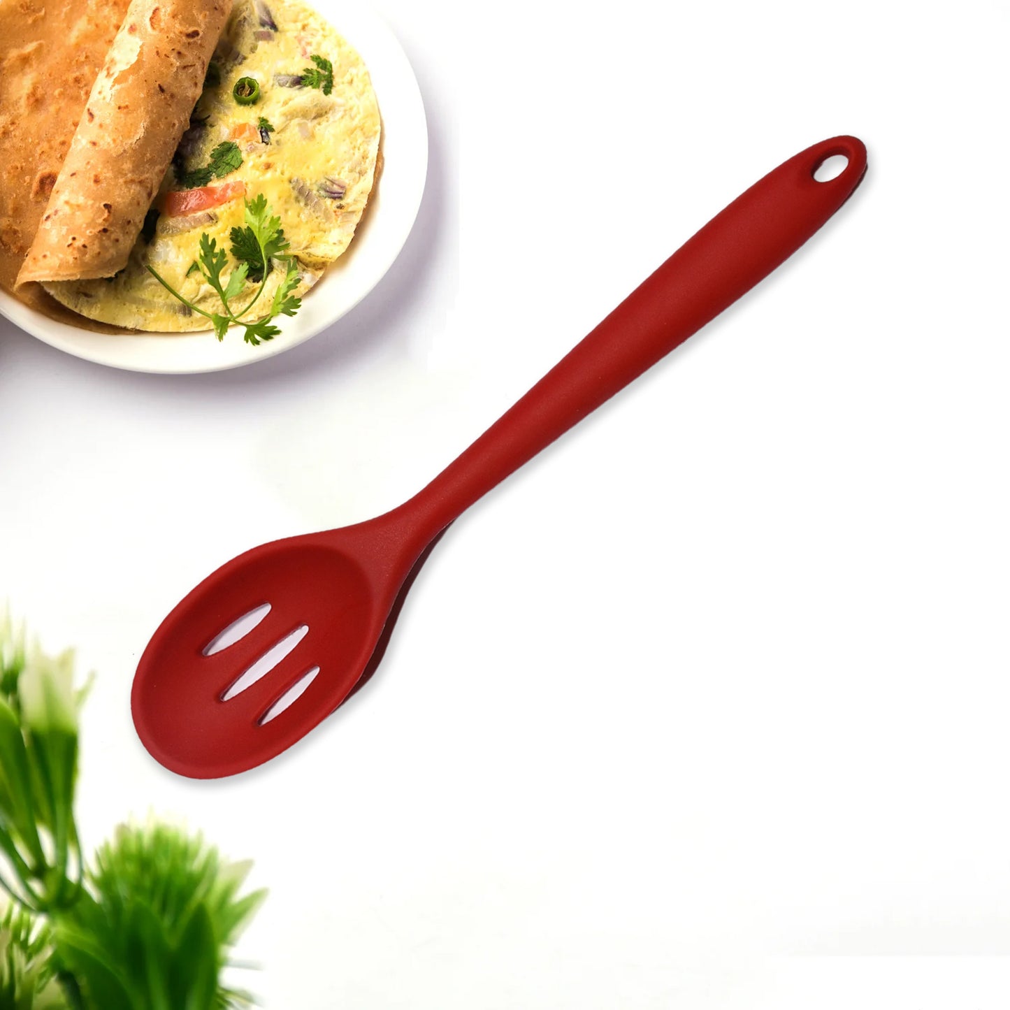 Silicon Non-Stick Heat Resistant Kitchen Turner Premium Turner ( 1Pc )