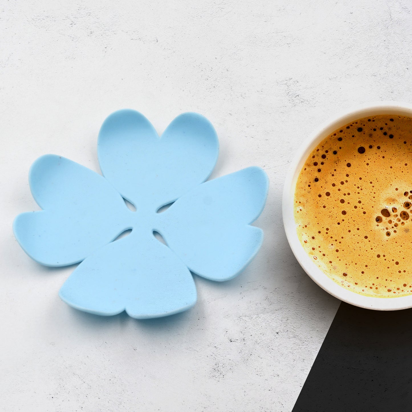 Heat Resistant Coasters For Type Of Glasses Mugs Coffee Coaster With Durable Plastic Material For Glass Cup Kitchendining Table Beautiful Plastic Coasters Coffee Mugs Glasses (6 Pc Set)