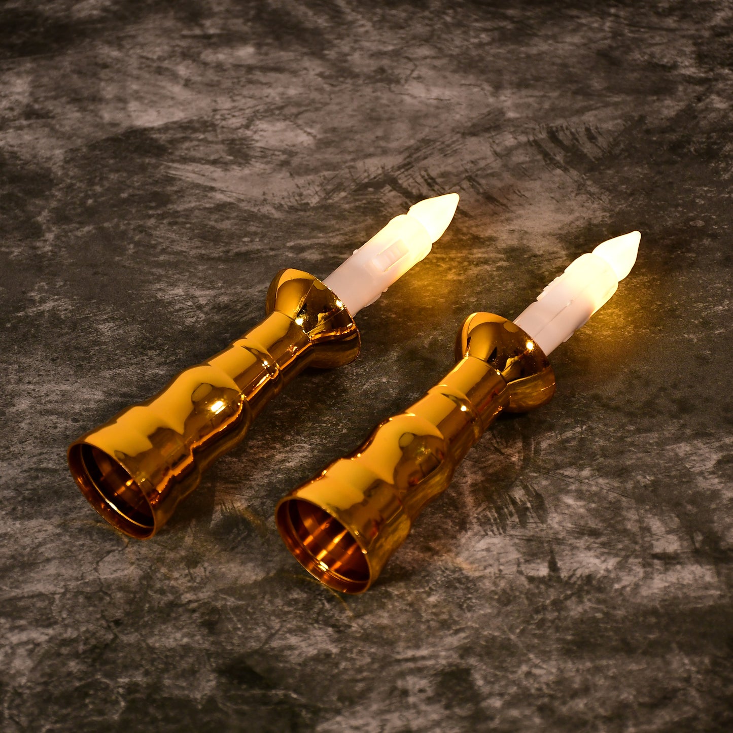 2Pcs Led Candle Light Candles Flameless Lamp Indoor Window Decoration Wedding Party Decor Light