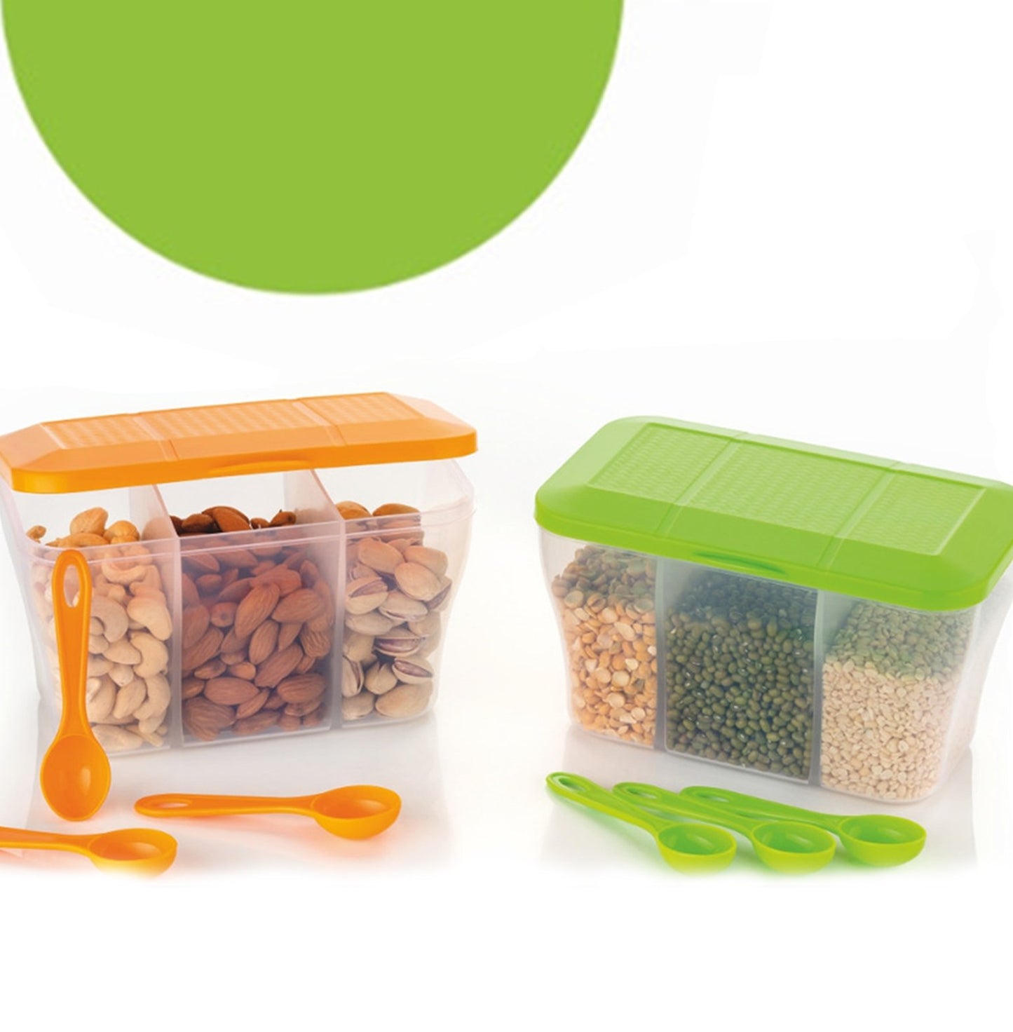Plastic Square Storage Organiser Container (750Ml Capacity)