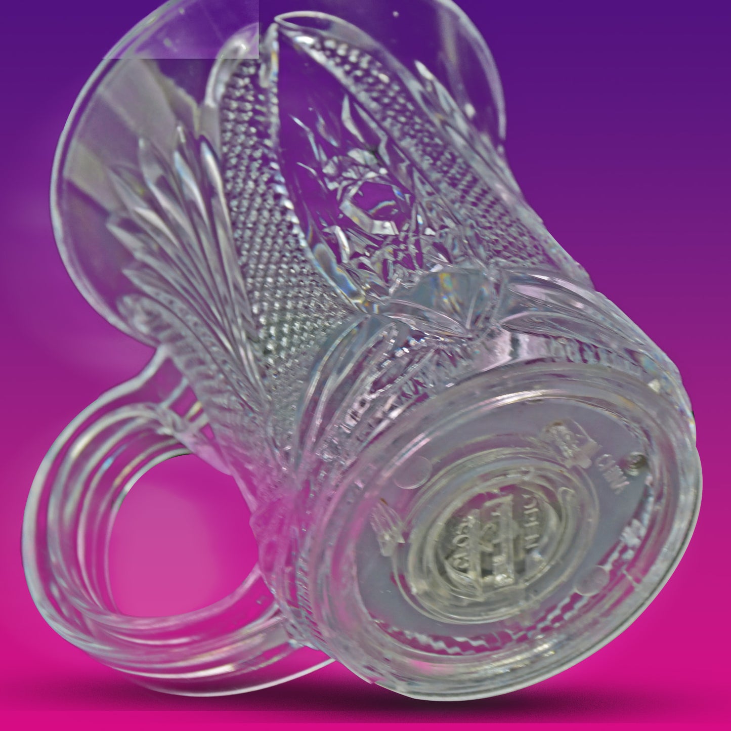 Flashing Cup Led Water Sensor Light Up Cup With Handle For Home Kitchen Fun Luminous Water Cup Party Birthday Nightclub Christmas Disco Entertainment Cup (2 Pcs Set)