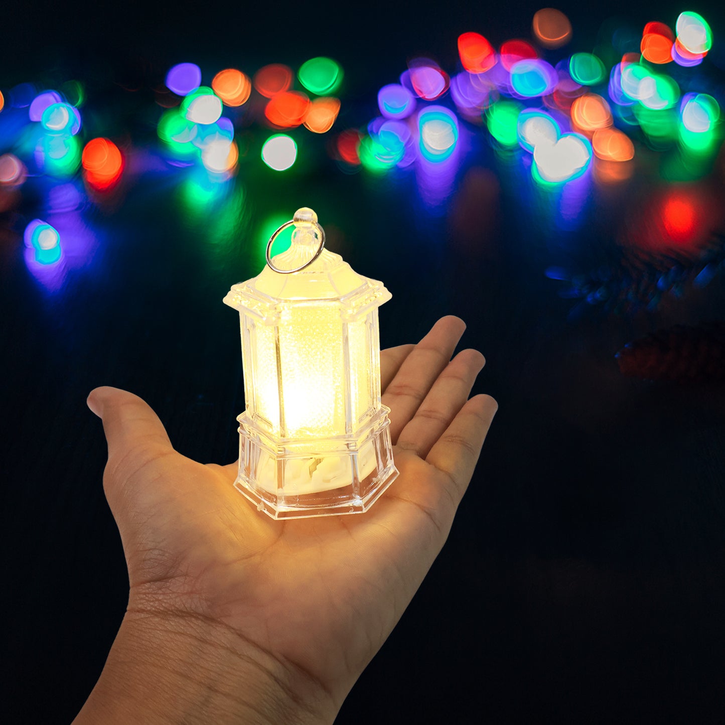 Set Of 24 Led Decorative Lantern Lights Candle