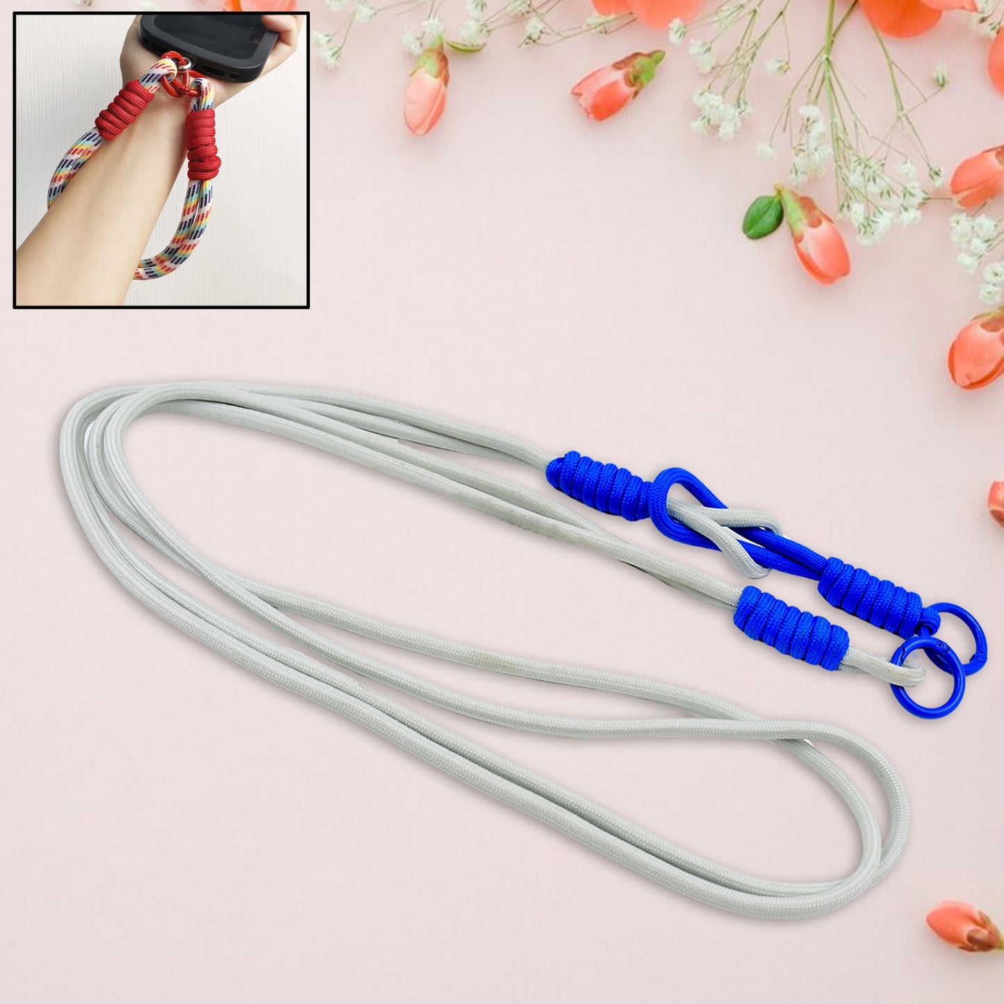Universal Lanyard For Phone Cross-Body Cell Phone Lanyard With All Smartphones (1 Pc 51 Inch Multicolor)