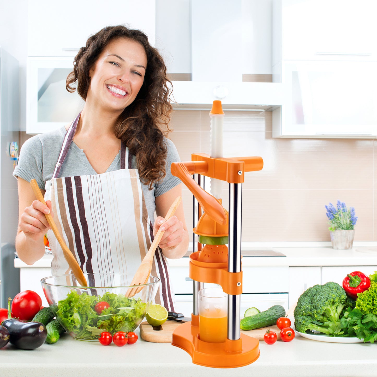 Hand Pressure Juicer Manual Cold Press Juice Machine Instant Make Juice Squeezer Fruits Juicer Juice Maker Orange Juice Extractor For Fruits Vegetables Orange