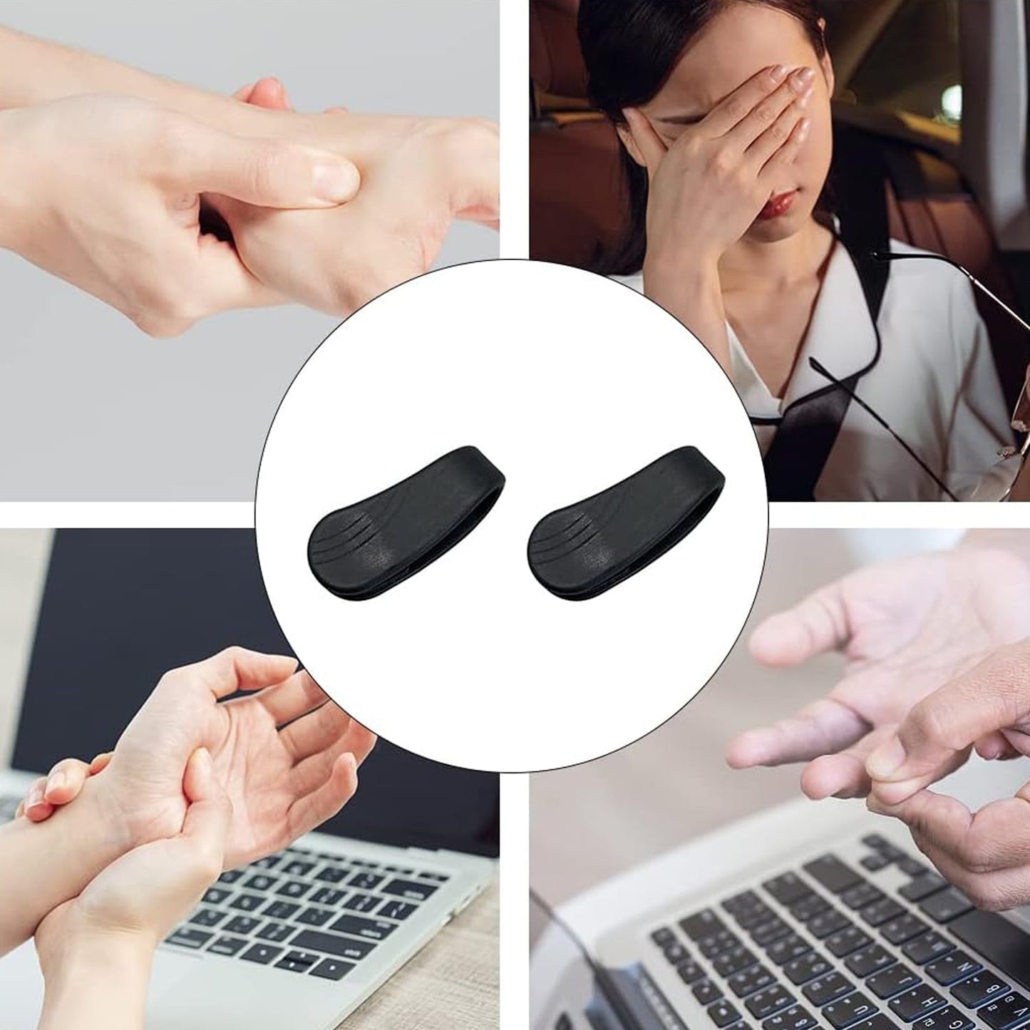 Sugarcontrol Li4 Acupressure Point Clip Hand Pressure Massage Clip (1 Pc Mix Color)