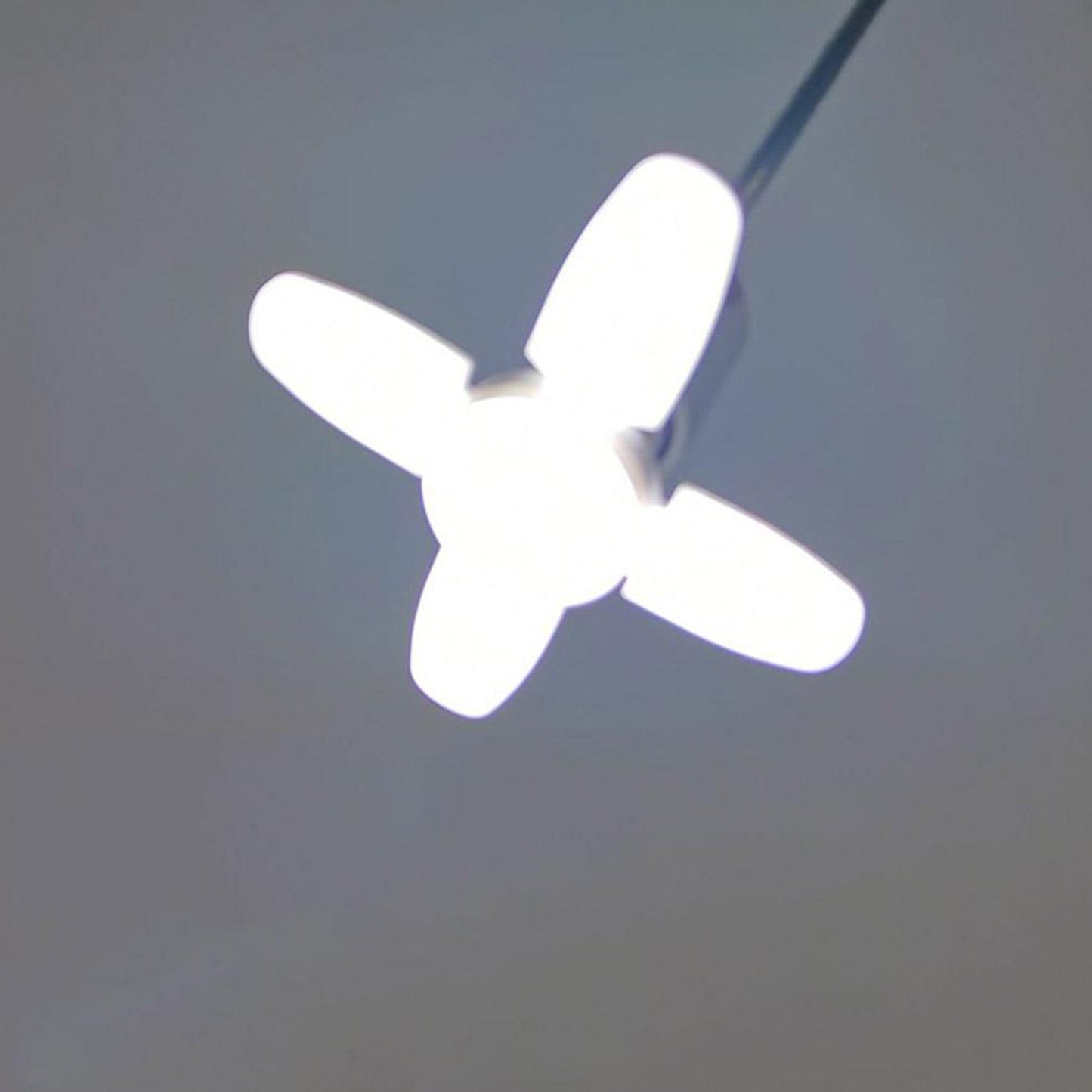 Fan Blade Led Bulb 28V Foldable Led Blade Fan Bulb ( 1 Pc )