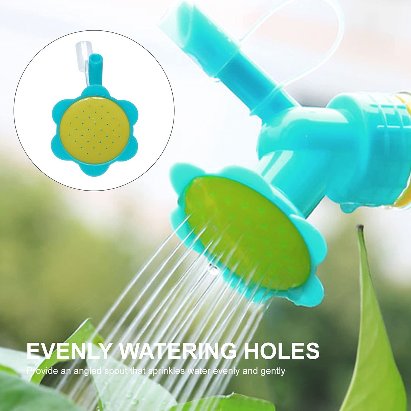 2 In 1 Bottle Cap Sprinkler Dual Head Bottle Watering Spout Double Ended Bottle Watering Nozzle Watering Can Nozzle For Indoor Seedlings Plant Garden Tool
