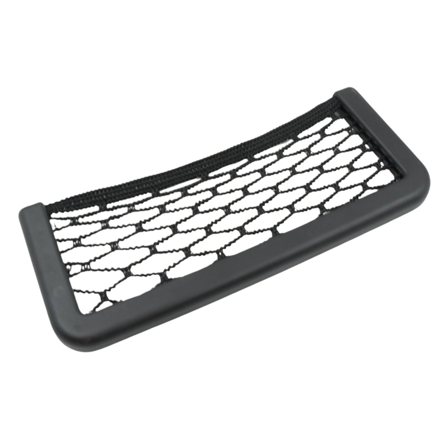 Car Storage Organize Car String Bag Car Seat Side Storage Net Bag Mesh Pocket Organizer Stick-On For Purse Bag Phone