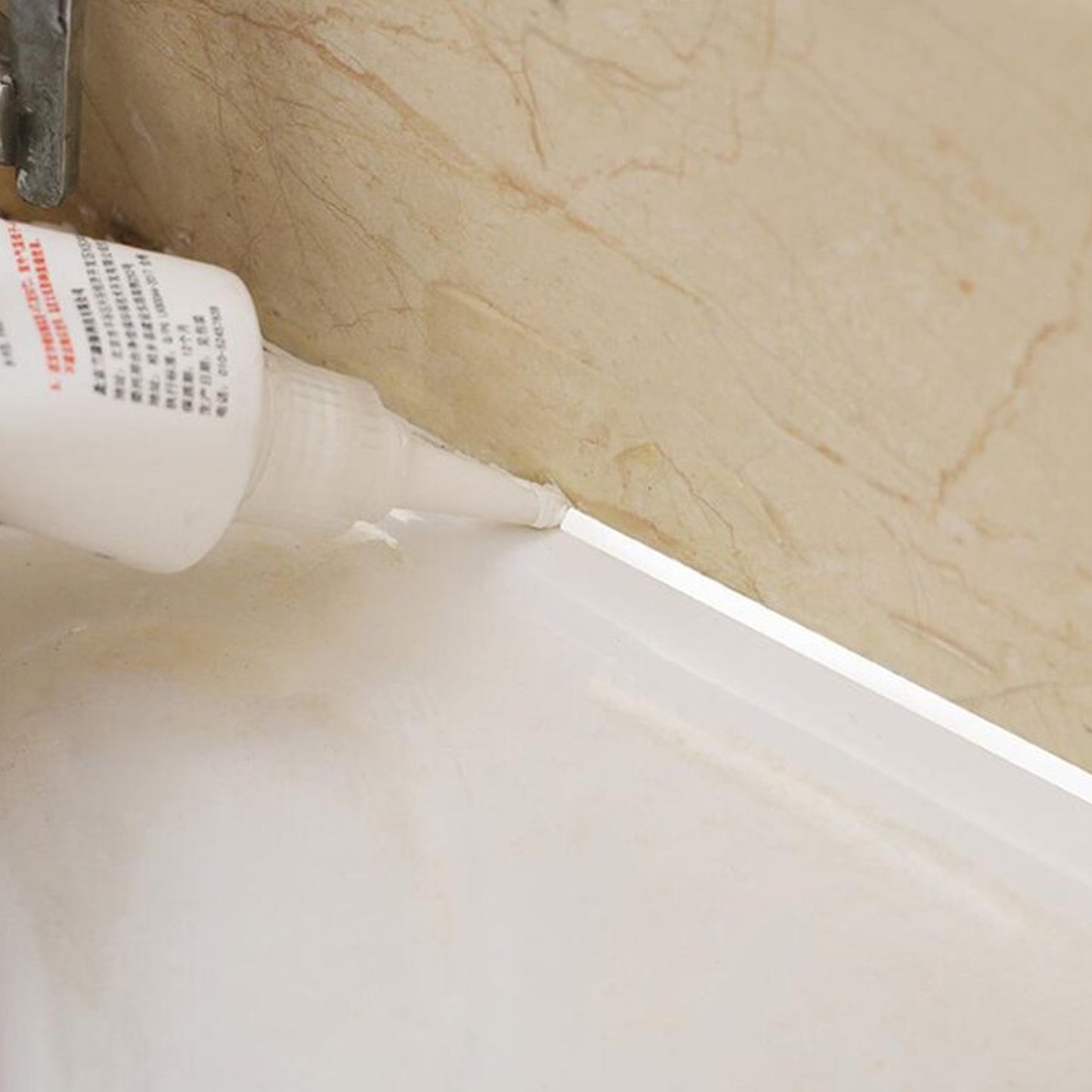 Waterproof Tile Gap Crack Grout Filler Water-Resistant Silicone Sealant For Diy Home Sink Gaps Tiles Gaps Grouts Repair Filler Tube For Home Office Bathroom Toilets Kitchen (180 Ml)