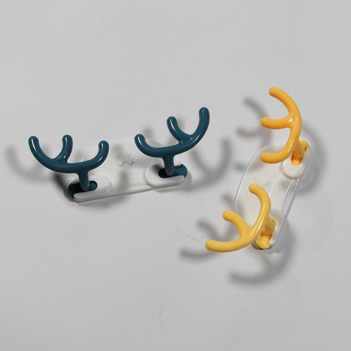 Plastic Wall Hanger Hook Wall Adhesive Hook Premium Quality Wall Hook (Pack Of 4Pc)