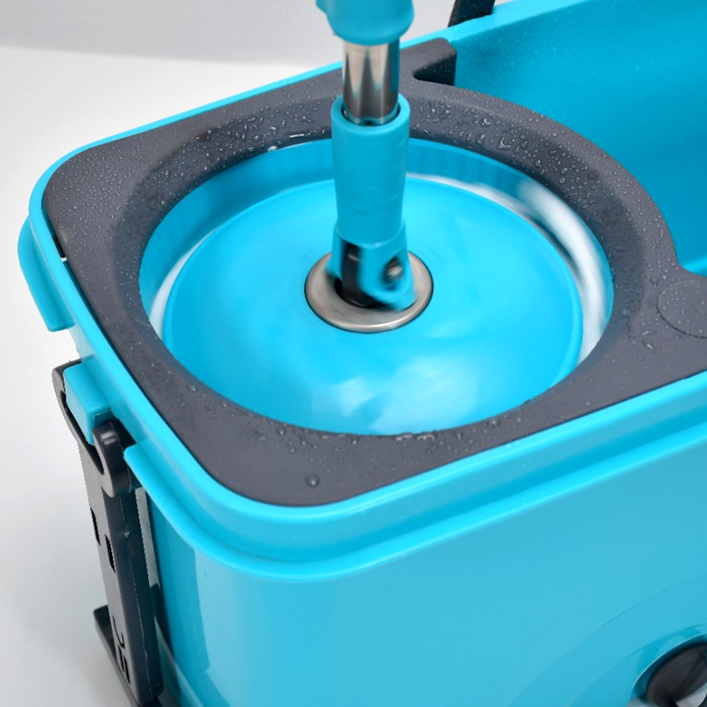 Quick Spin Mop Plastic Spin Bucket Floor Cleaning Easy Wheels Big Bucket Floor Cleaning Mop With Bucket