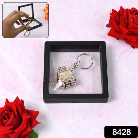 Nailclipper Keychain With 3D Floating Frame Display Case (1 Set)