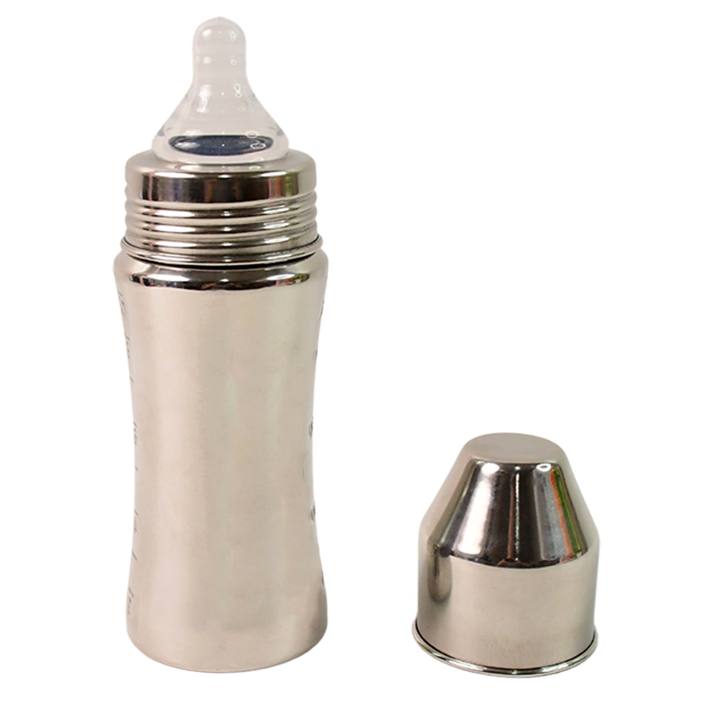 Apexstainless Steel Little Champ Baby Feeding Bottle (250 Ml)