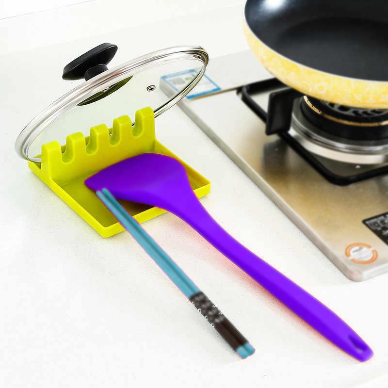 Multi-Functional Spatula Holderrest For Kitchen Utensils