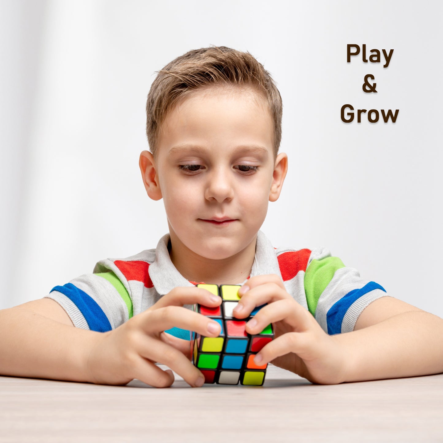 3X3X3 Cube Solving Kit - Includes Cube Formula Sheets Perfect For Beginners And Enthusiasts 3D Puzzles Game Rubick Cube Puzzle Cubes Rubix Cube (1 Pc )
