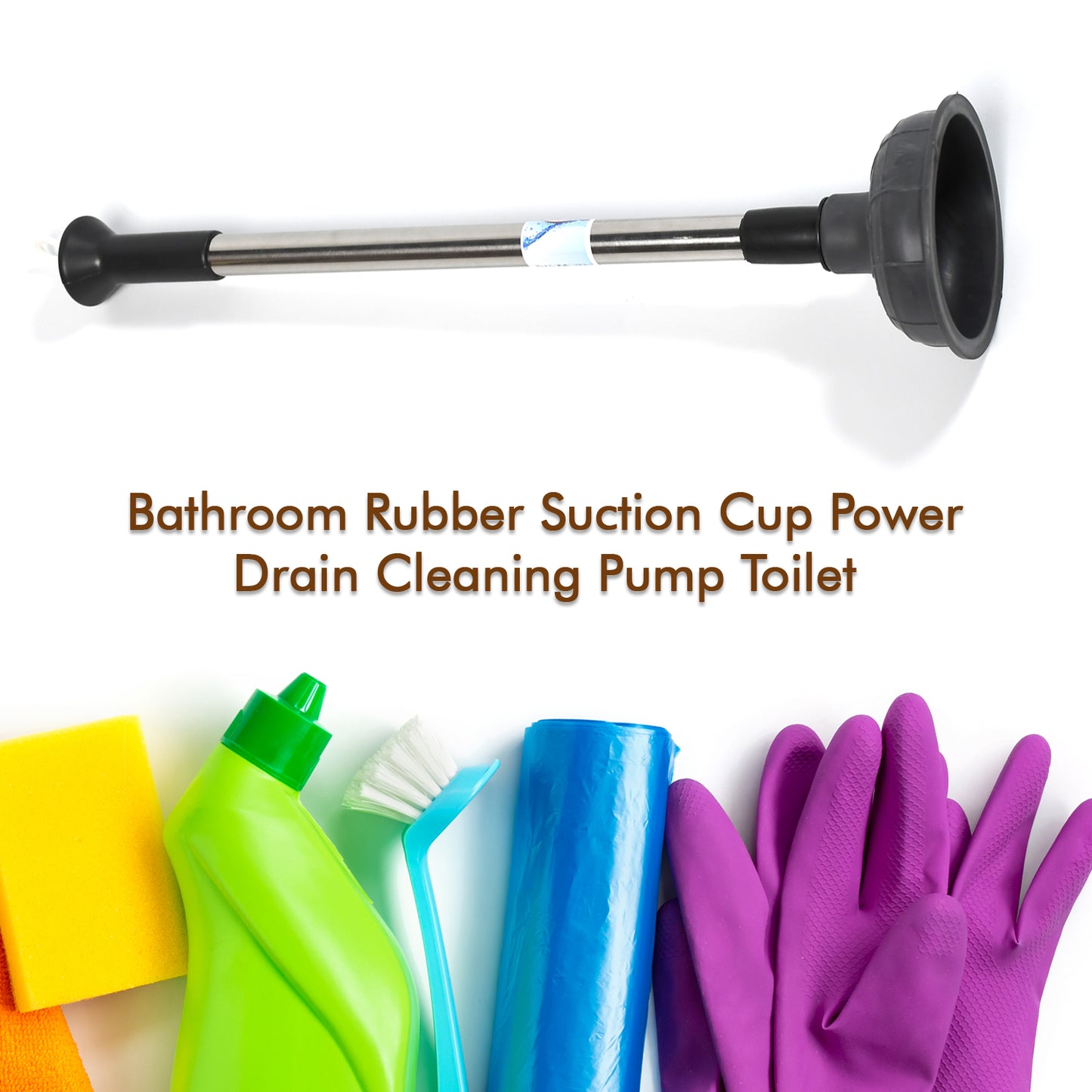 Drain Unblocker Cleaner Sink Plunger Cleaning Pump For Kitchen Sink Toilet Bathroomoilet_Plunger_Pump