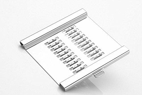 6 In 1 Stainless Steel Kitchen Chips Chopper Cutter Slicer And Grater With Handle
