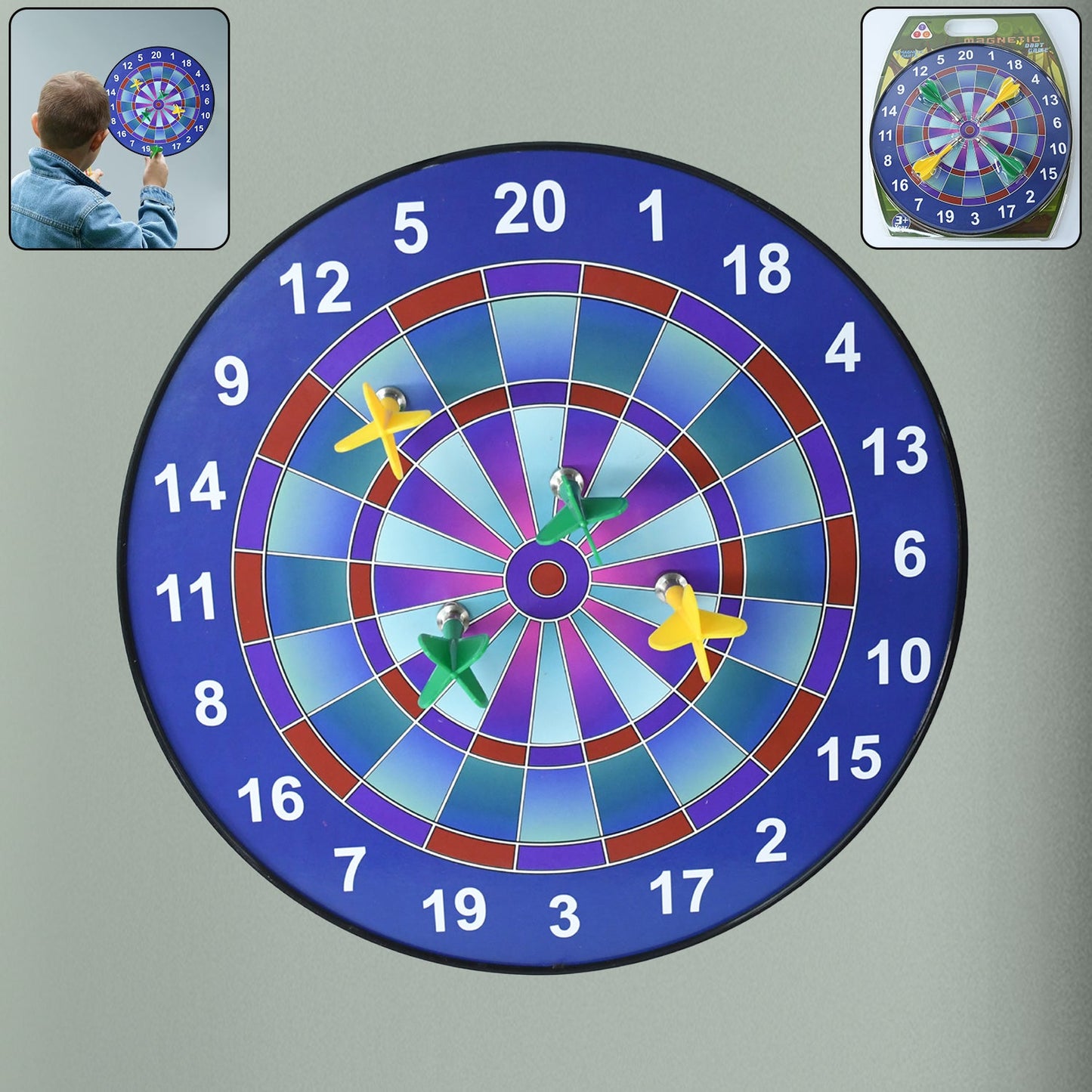 SafeHit Magnetic Dart Game