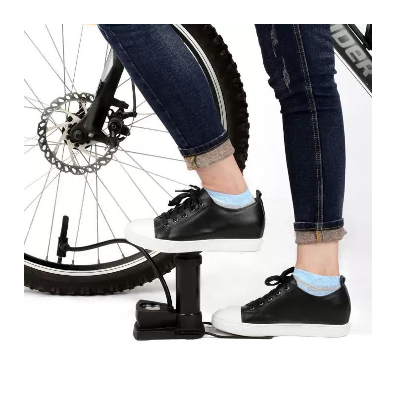 Mini Foot Pump Inflator For  Bike And Car