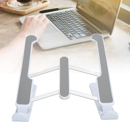 Adjustable Laptop Stand Holder With Built-In Foldable Legs And High Quality Fibre