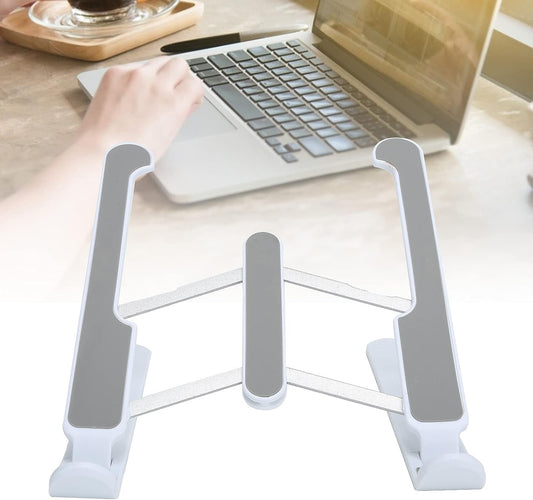 Adjustable Laptop Stand Holder With Built-In Foldable Legs And High Quality Fibre