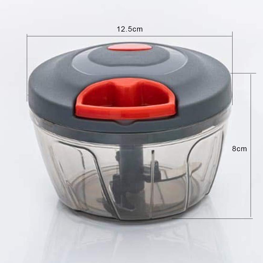 Manual Food Chopper Compact  Powerful Hand Held Vegetable Chopperblender
