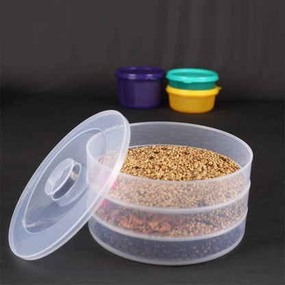 Plastic 3 Compartment Sprout Maker White
