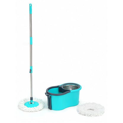 Quick Spin Mop With Steel Spin Bucket Floor Cleaning Easy Wheels  Big Bucket Floor Cleaning Mop With Bucket
