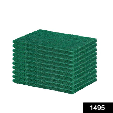 Green Kitchen Scrubber Pads For Utensilstiles Cleaning