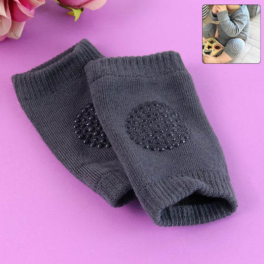Darkgrey Toddler Wool Knit Leg Warmer (Knee Guard)