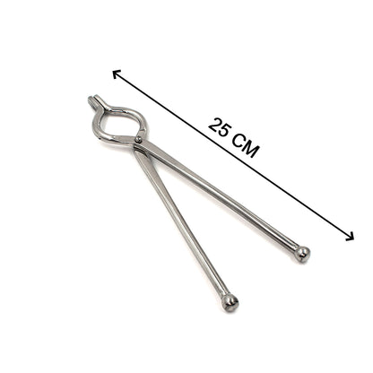 Ganesh Premium Quality Unbreakable Stainless Steel Goti Sandsisansipakkadpincerchimtatongsutensil Holder Smart Kitchen Tool - 8Mm