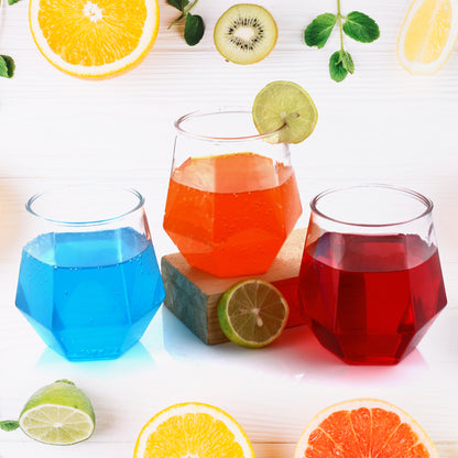 Premium Transparent Pilsner Glasses  Beer Juice Mocktail Lassi Glasses For Better Head Retention Aroma And Flavor  Crystal Plastic  Glass