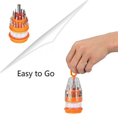 Screwdriver Set Steel 31 In 1 With 30 Screwdriver Bits Professional Magnetic Driver Set (Set of 4Pc)