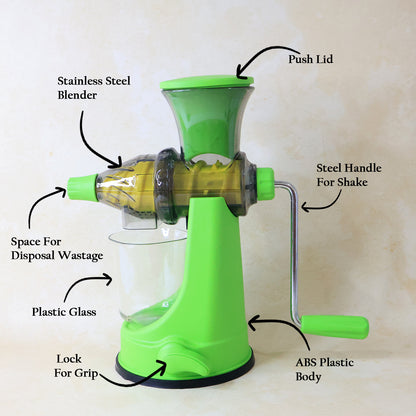 Supermom Manual Multi-Functional Fruit And Vegetable Juicer (1 Pc)