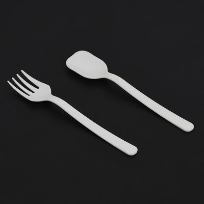 Plastic Forks  Spoon Cutlery-Utensils Parties Dinners Catering Services Family Gatherings ( Pack Of 2)