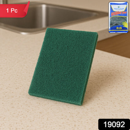 Pro Clean Heavy-Duty Kitchen Scrubber Pad  4X6 Inch (1 Pc)