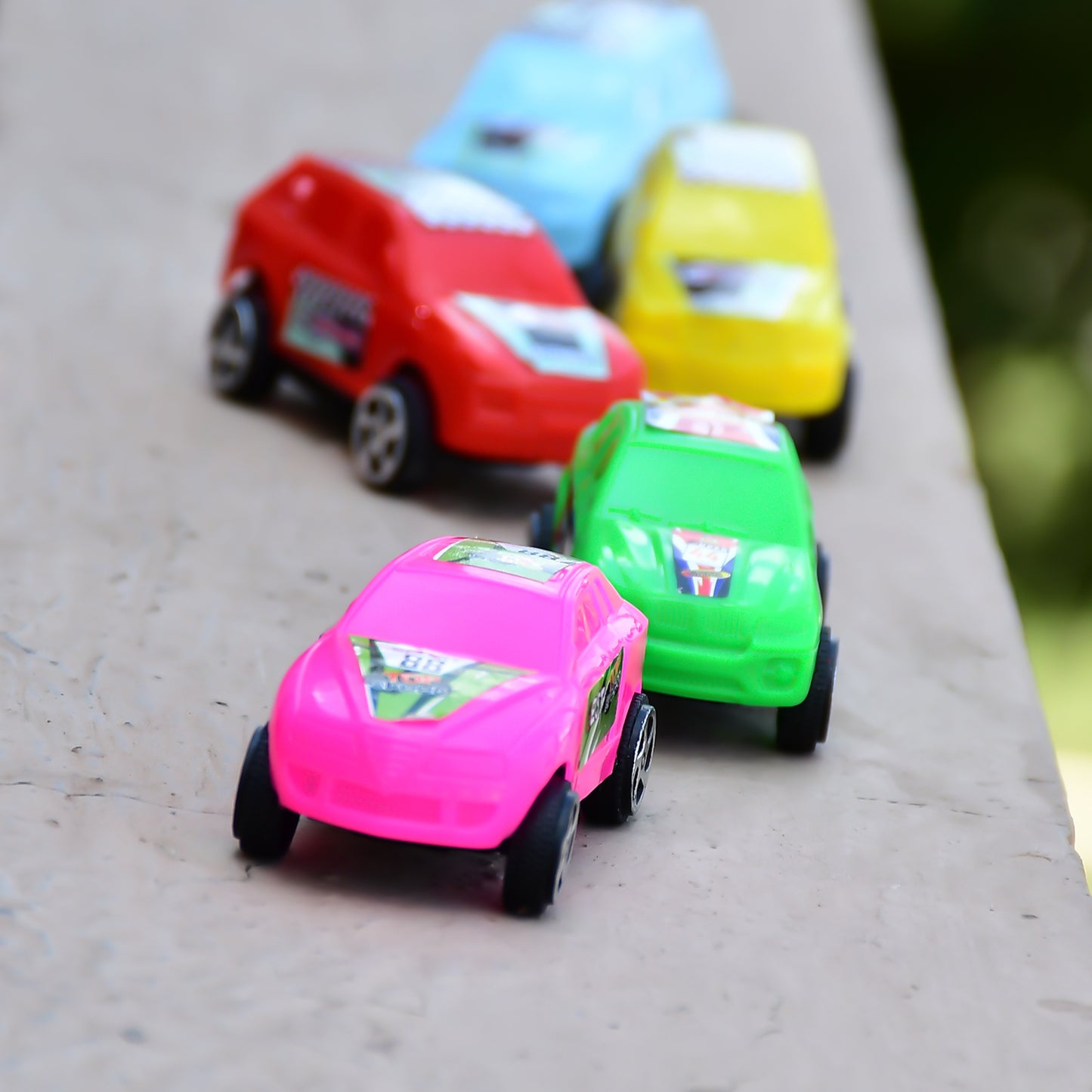 Super City Car Racer Toy For Boys And Girls Pull Push Vehicle Car (Set Of 12Pcs)  (Multicolor)