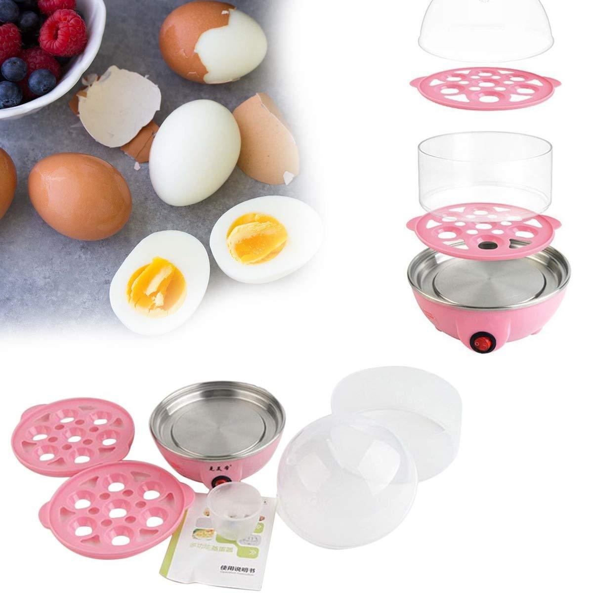 Multi-Function 2 Layer 14 Egg Cooker Boilers  Steamer