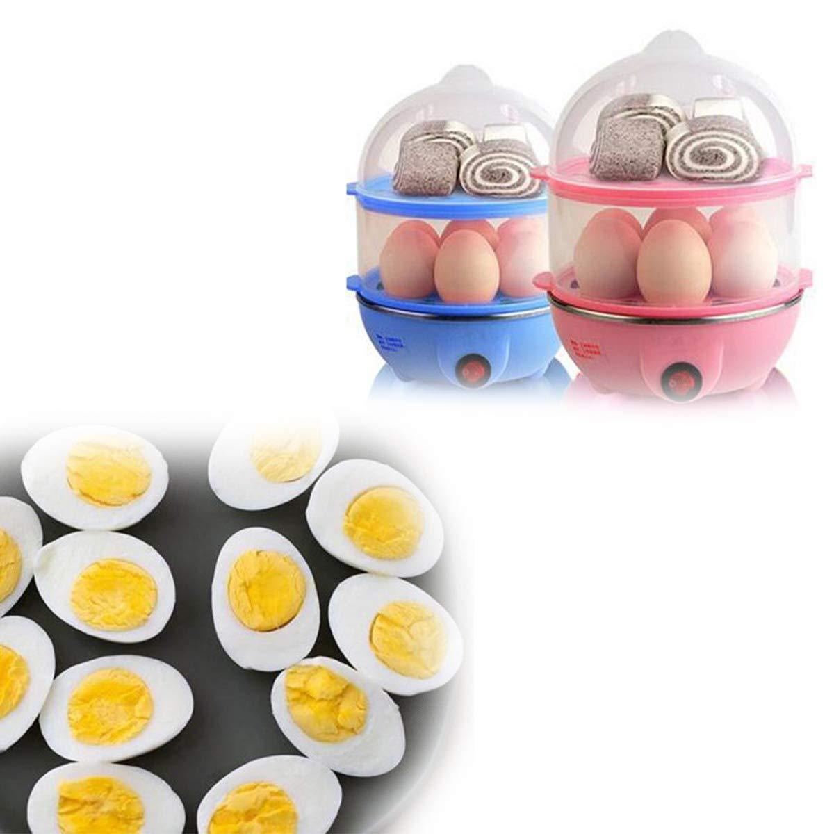 Multi-Function 2 Layer 14 Egg Cooker Boilers  Steamer