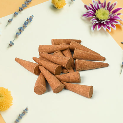 Darkrose Dhoop Cones Premium Dark Rose Dhoop (120 Gm.)