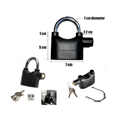 Anti Theft Security Pad Lock With Smart Alarm
