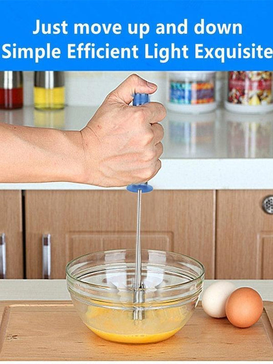 Stainless Steel Mixi Egg  Lassi  Butter Milk Maker  Mixer Hand Blender