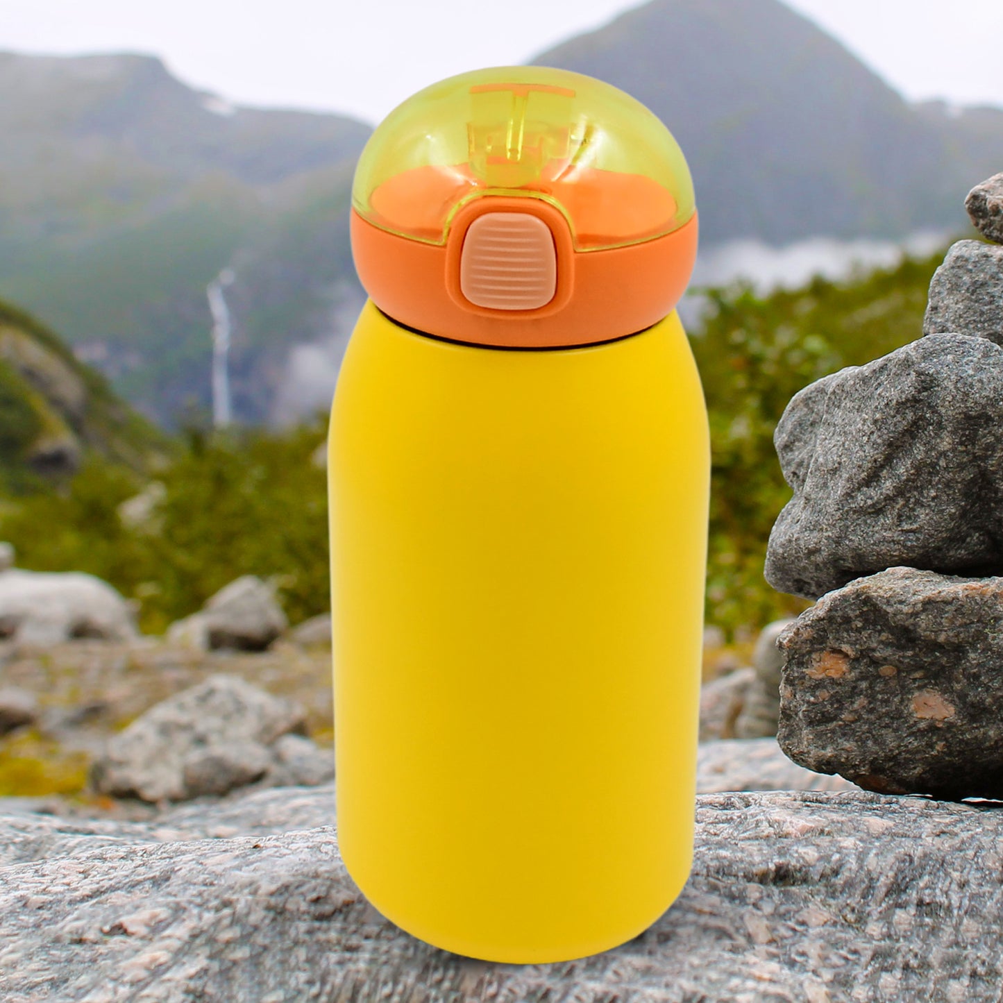 Duckstainless Steel Water Bottle (400 Ml)