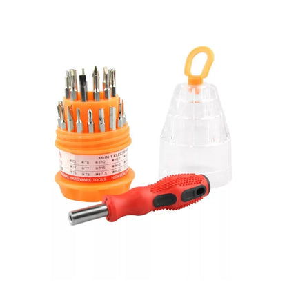 Screwdriver Set Steel 31 In 1 With 30 Screwdriver Bits Professional Magnetic Driver Set (Set of 4Pc)
