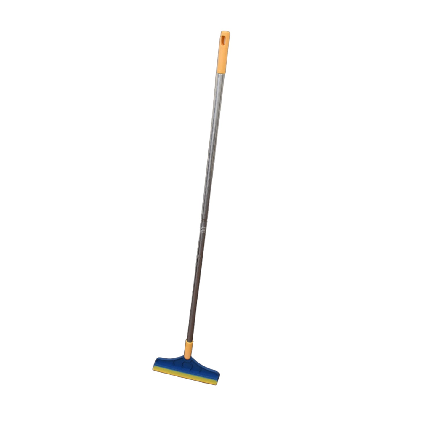 2 In 1 Cleaning Brush Long Handle Floor Brush Rotatable Cleaning Brush For Bathroom Kitchen 120 Degree Triangular Rotating Brush Head With Wiper