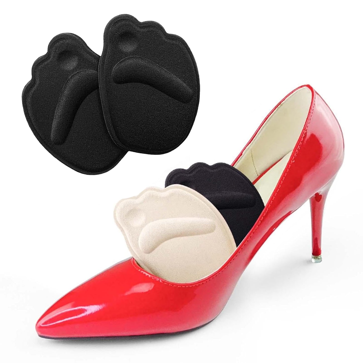 Highshoe Heel Cushion Inserts Non Slip Prevent Calluses Insole Pads (1 Pair)