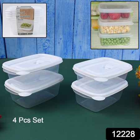 Foodstorage Containers-Microwave (4 Pc400Ml)